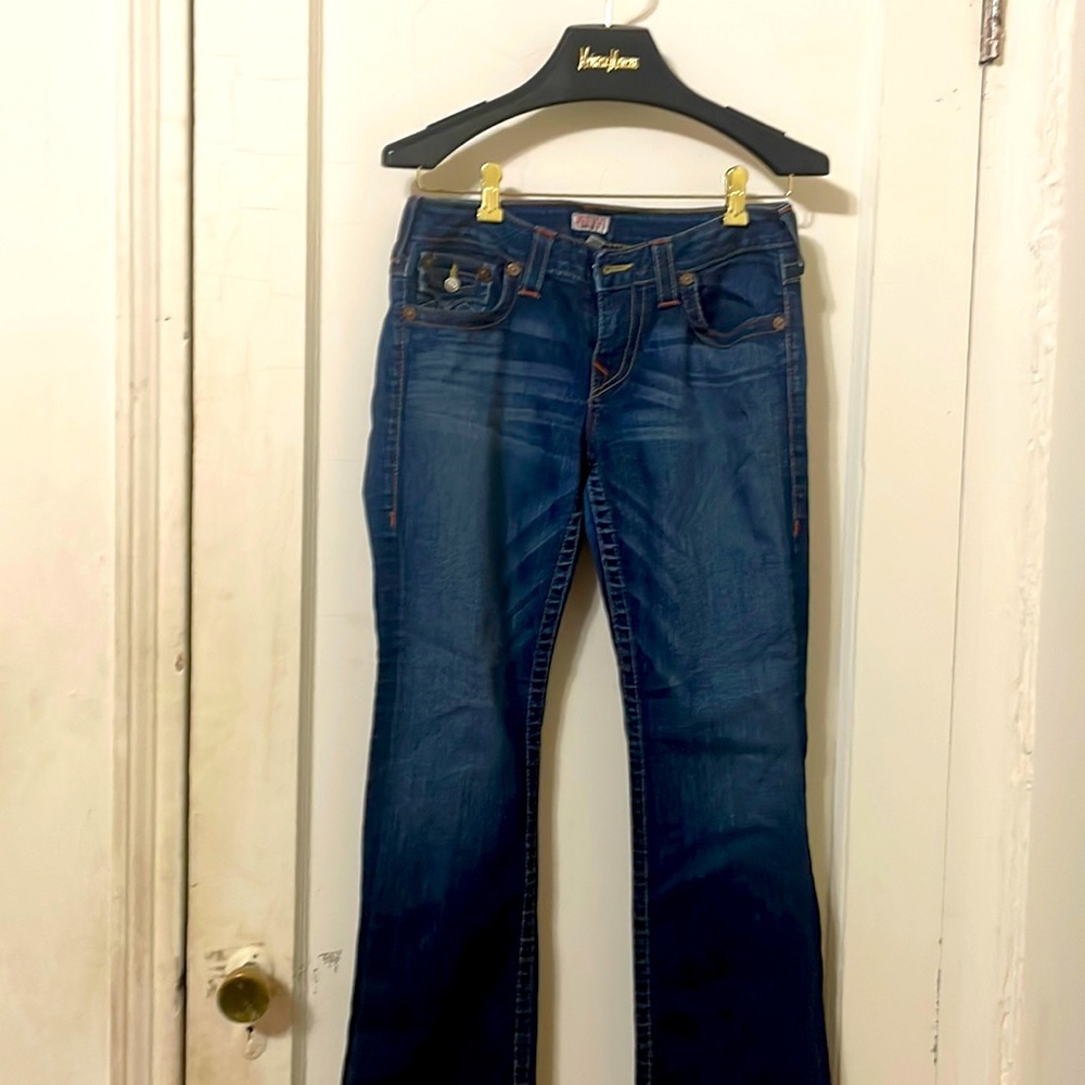 Dark washed jeans